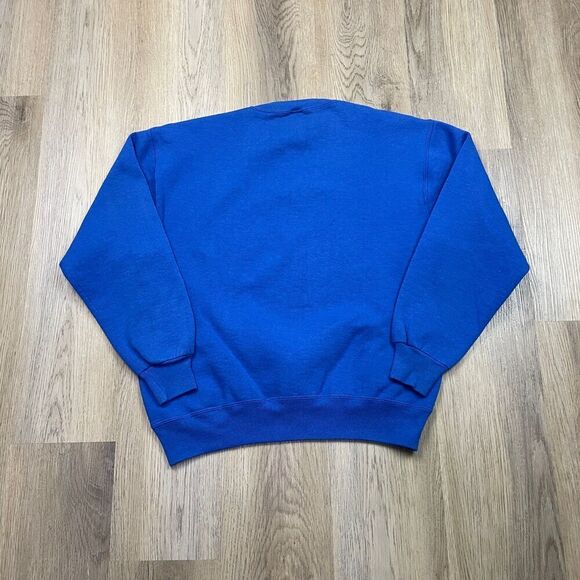 Vintage Russell Athletic Sweatshirt Mens Large Blue Crewneck Pullover USA 90s - Picture 6 of 10